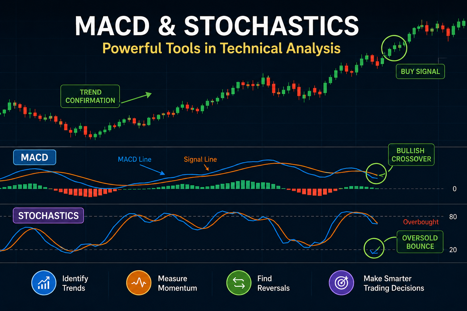 MACD and Stochastics: Powerful Tools in Technical Analysis for Smarter Trading Decisions