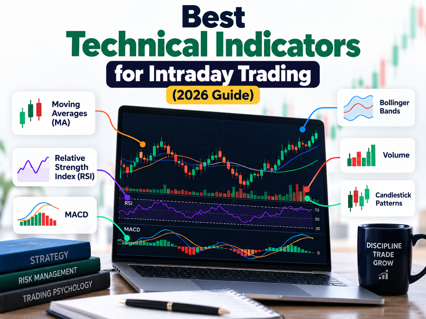 Best Technical Indicators for Intraday Trading (2026 Guide)