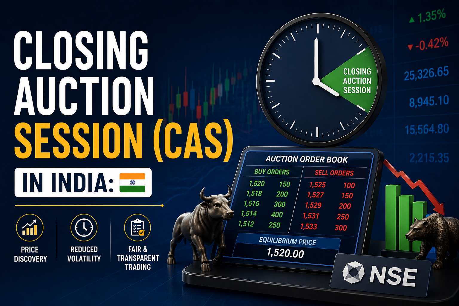 Closing Auction Session (CAS) in India: What Traders Need to Know in 2026