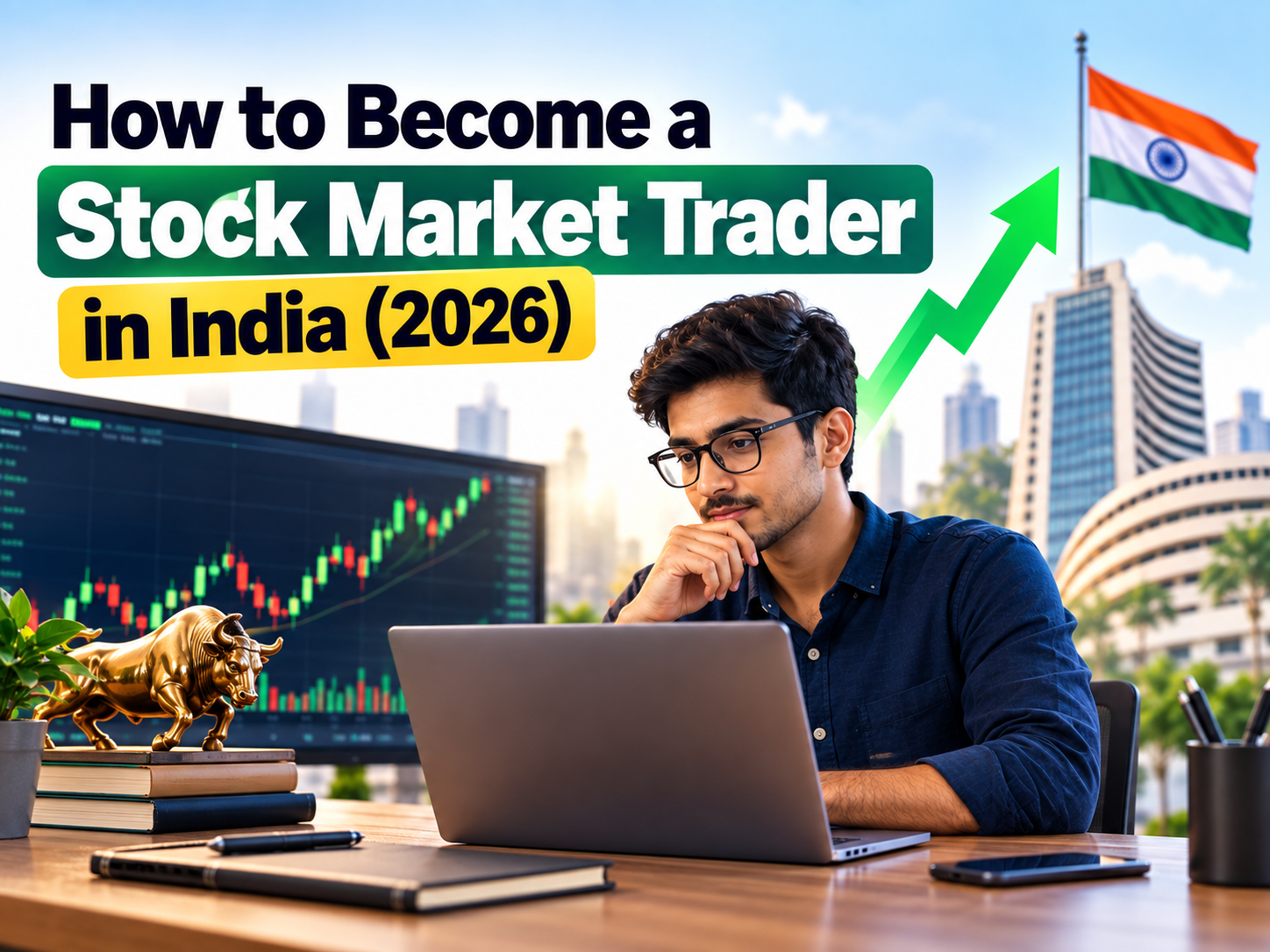 How to Become a Stock Market Trader in India