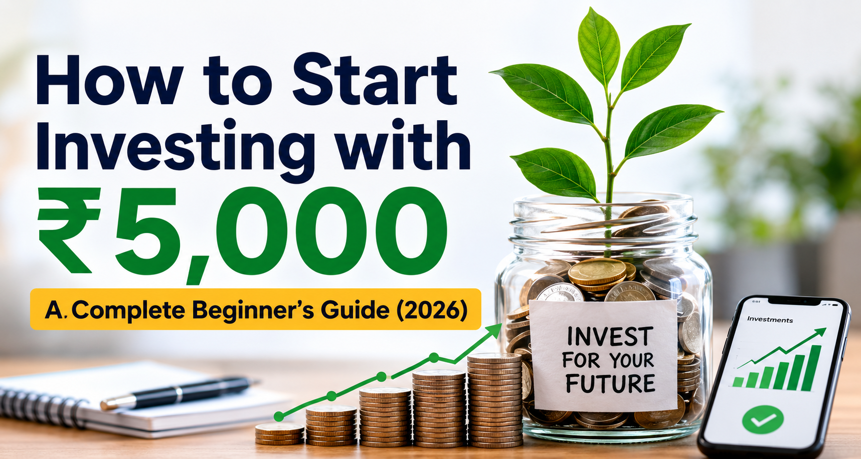 How to Start Investing with ₹5,000: A Complete Beginner's Guide (2026)