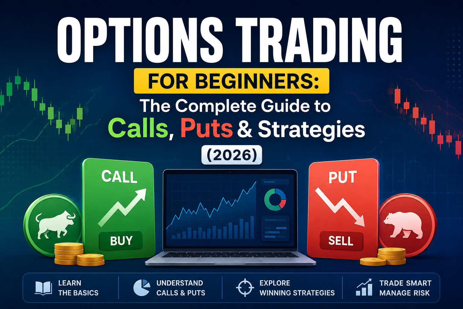 Options Trading for Beginners: The Complete Guide to Calls, Puts & Strategies (2026)
